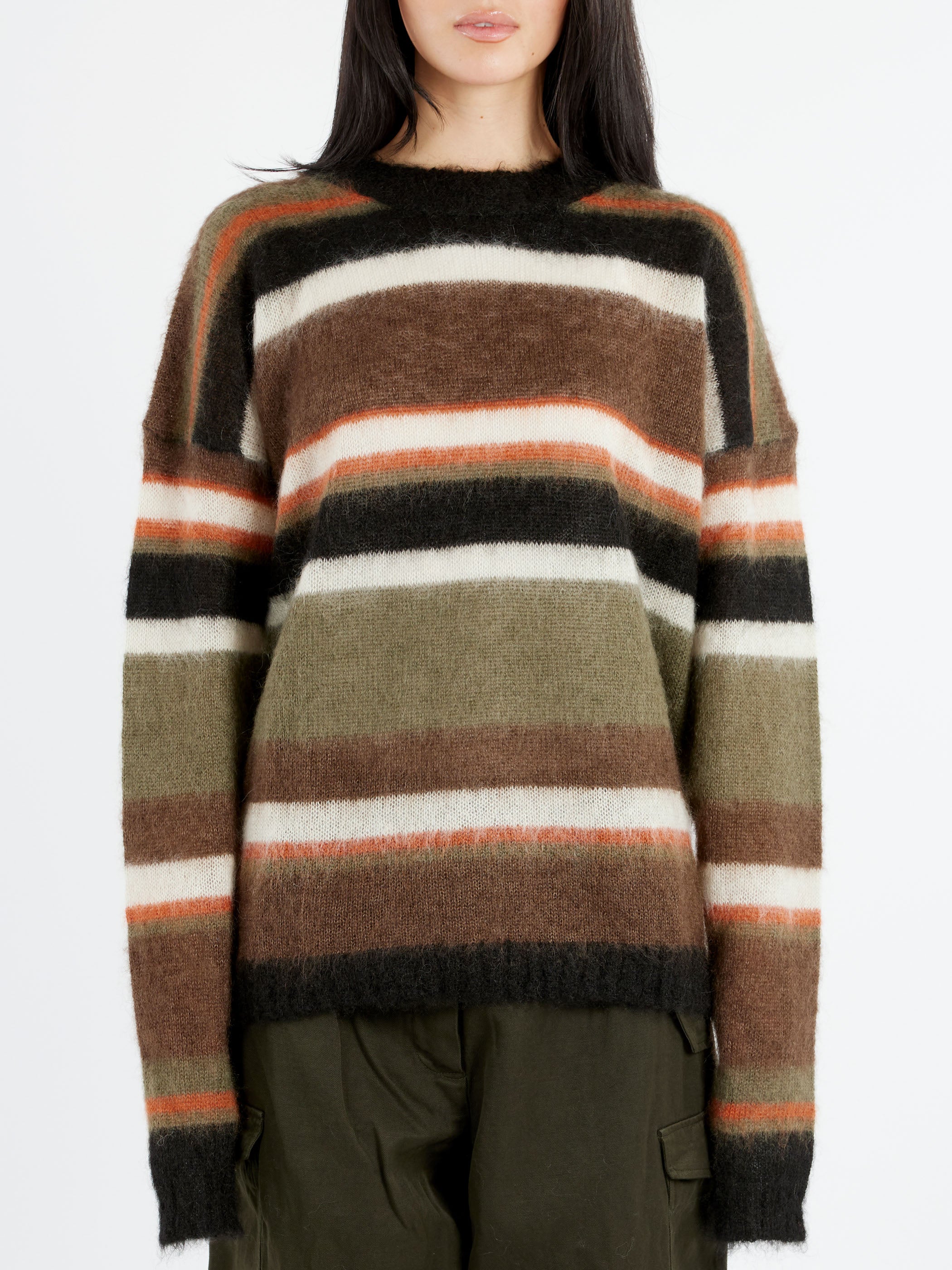 Stripe Mohair Jumper