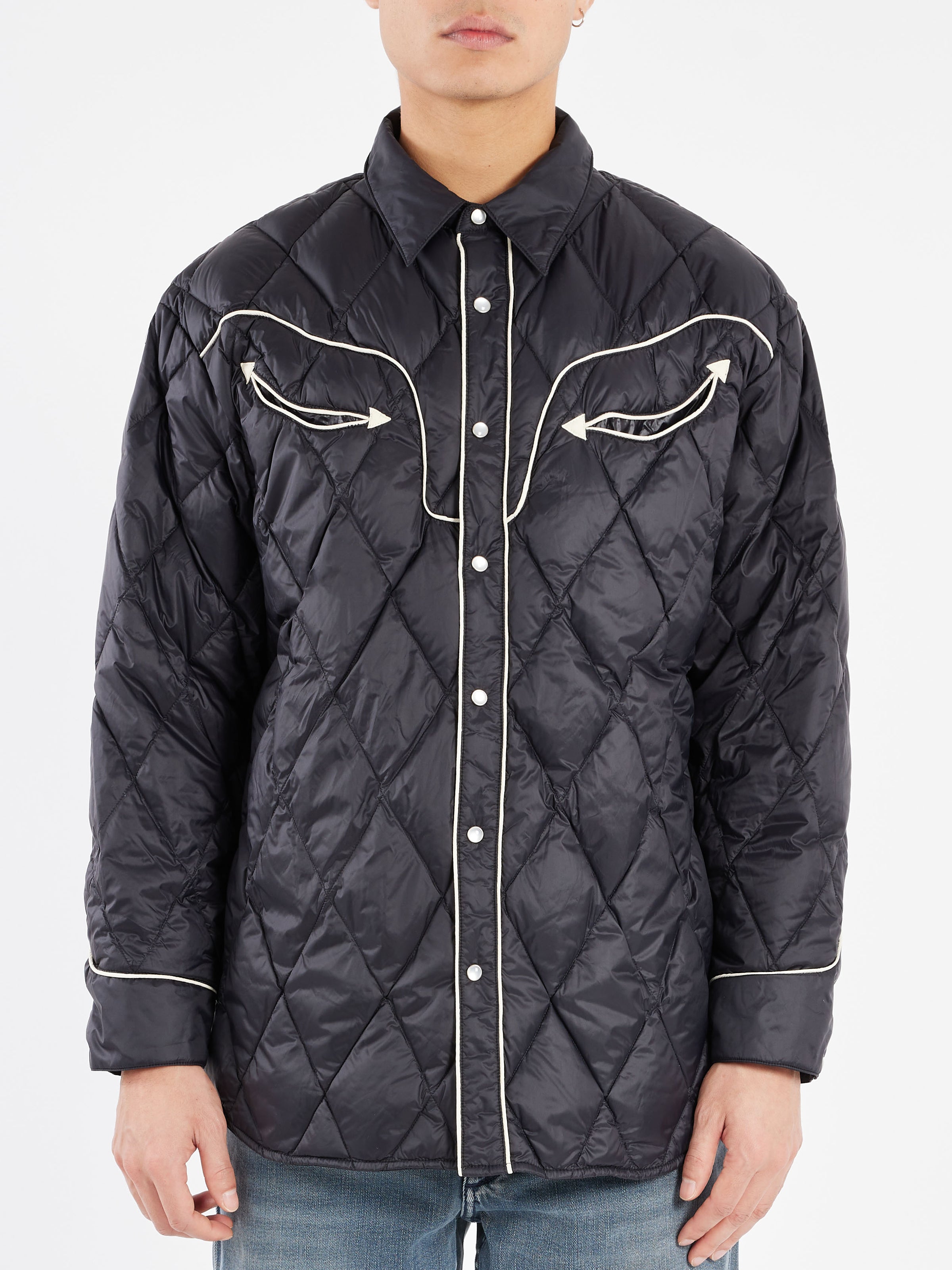 Western Piping Down Shirt