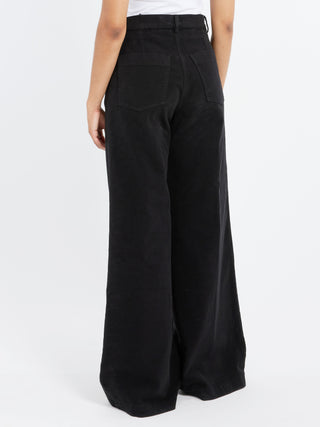 Aspesi Stretch Fustian High-Waisted Trousers