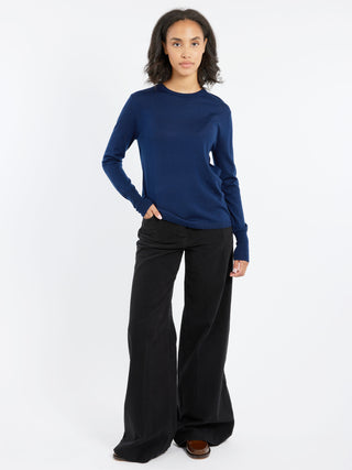 Aspesi Stretch Fustian High-Waisted Trousers