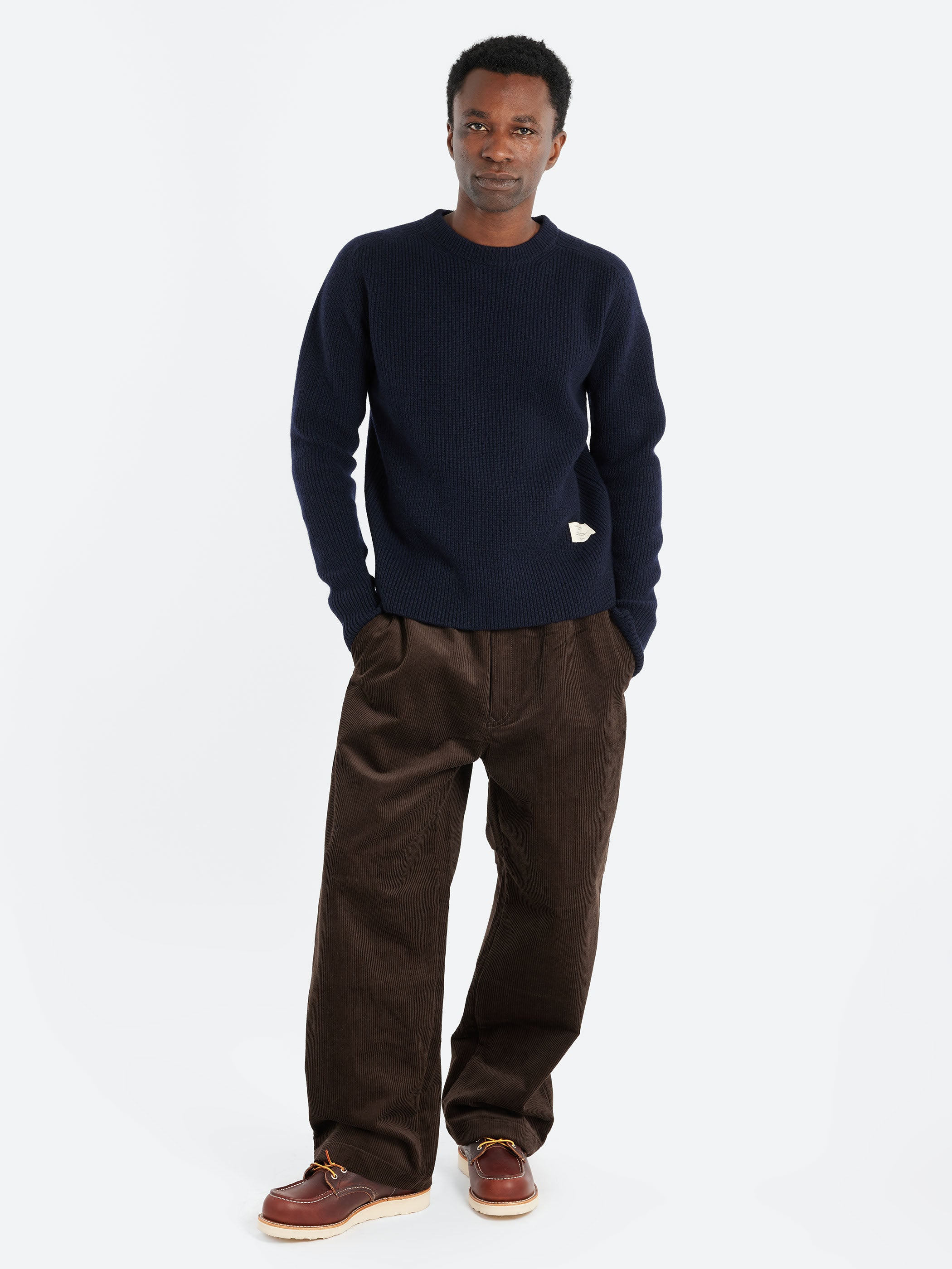LOCC02 Ribbed Pullover