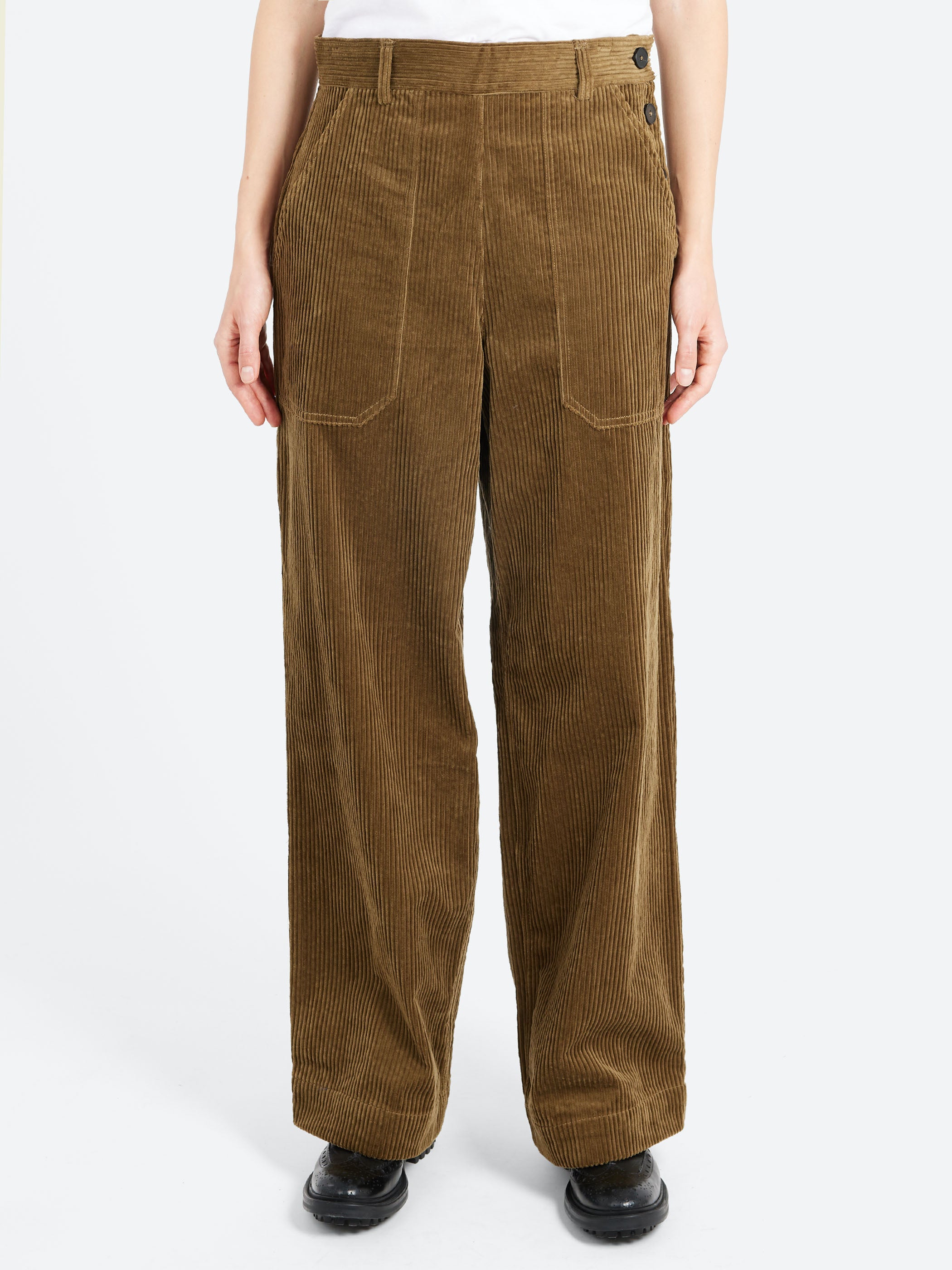 Annie Side Button Trouser