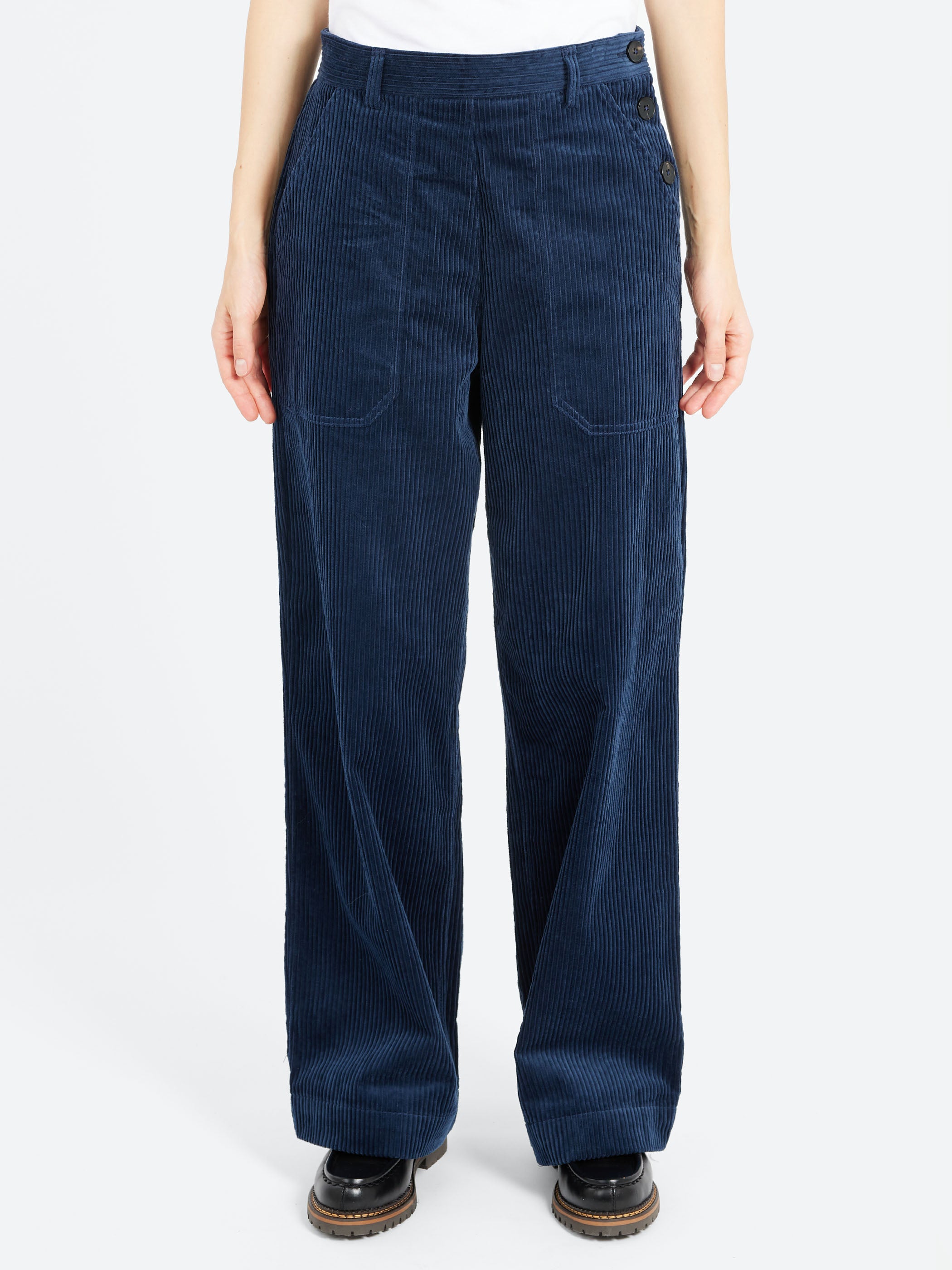 Annie Side Button Trouser