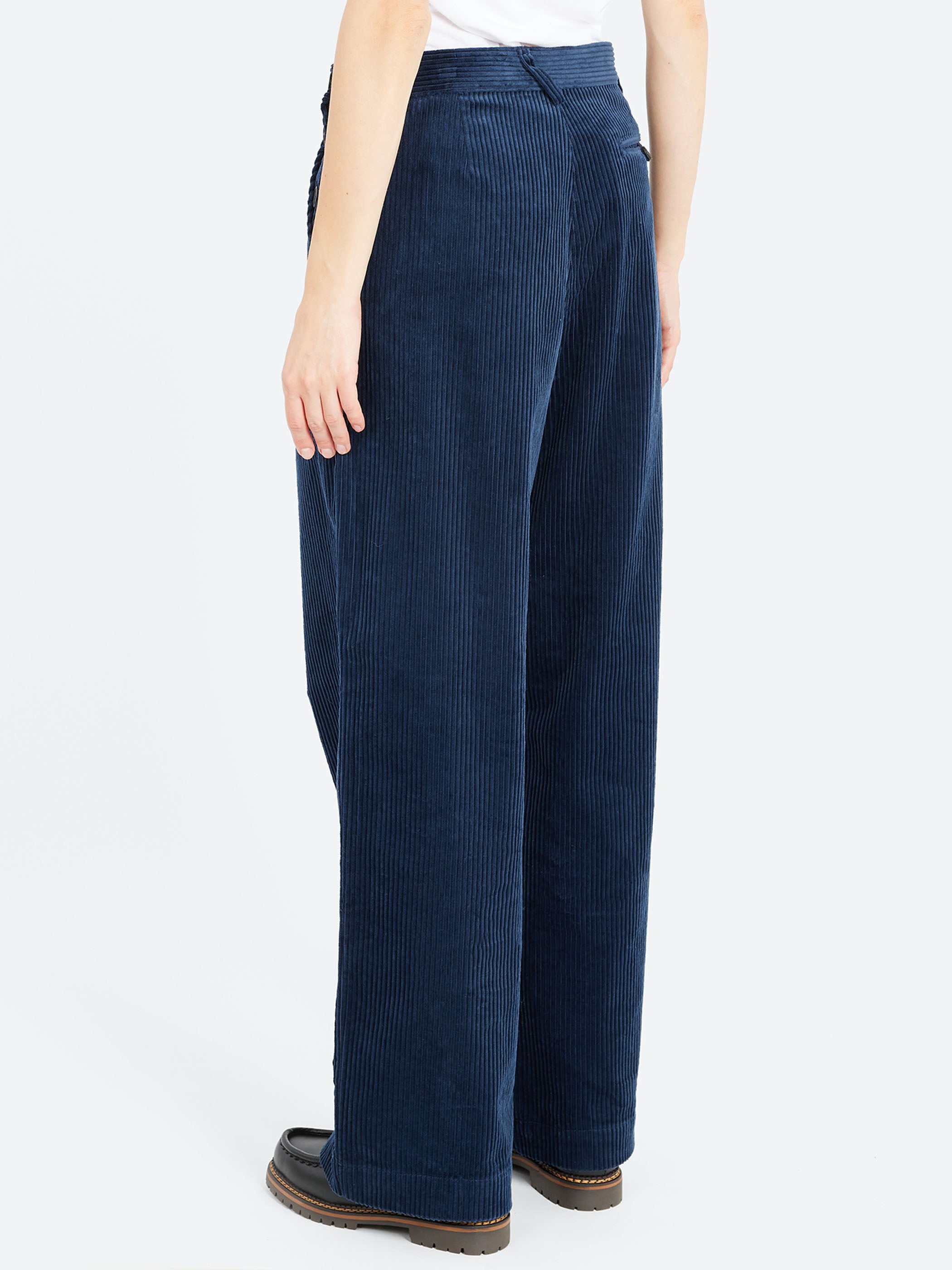 Annie Side Button Trouser