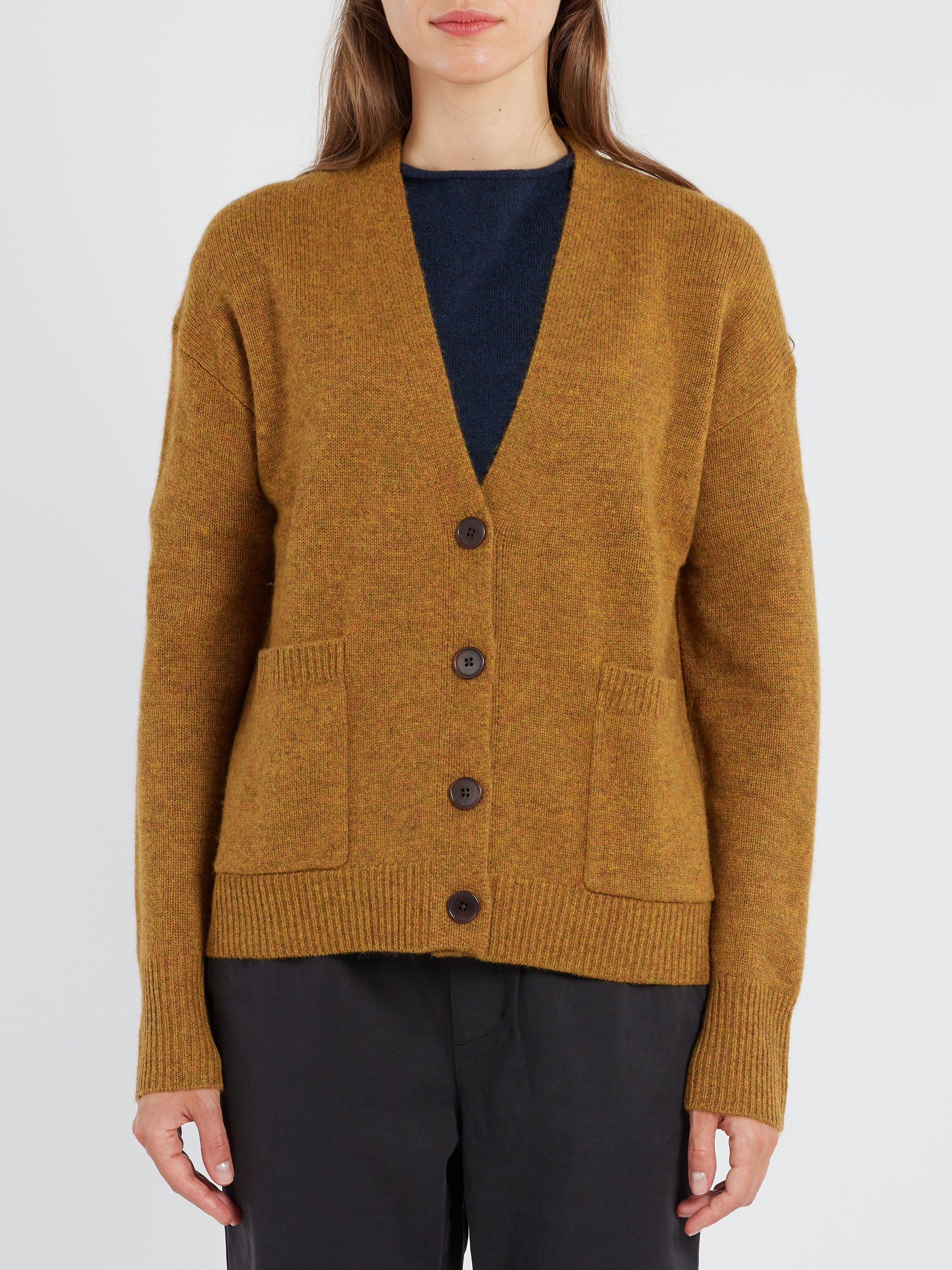 Boxy cashmere cardigan hotsell