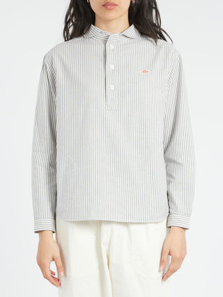 Danton Women's Round Collar Pullover L/S Shirt