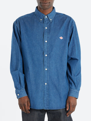 Danton Denim Button Down Shirt