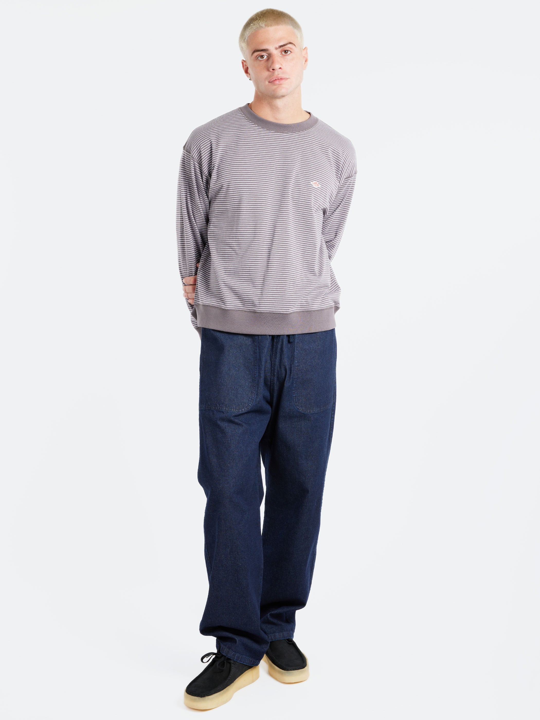 Denim Easy Pants