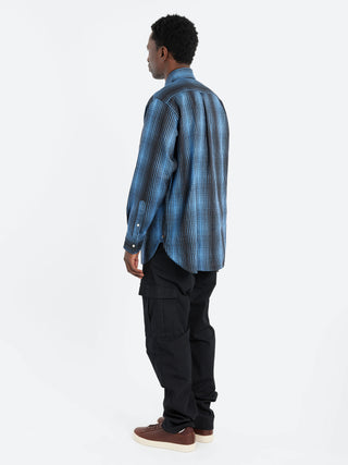 BEAMS PLUS Button-Down Print Flannel Classic Fit