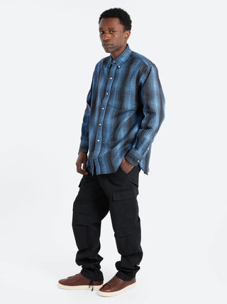 BEAMS PLUS Button-Down Print Flannel Classic Fit