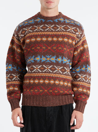 BEAMS PLUS Fair Isle Sweater