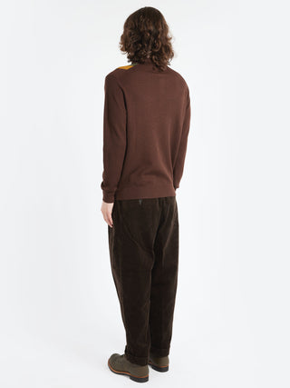 BEAMS PLUS Stripe Knit Polo
