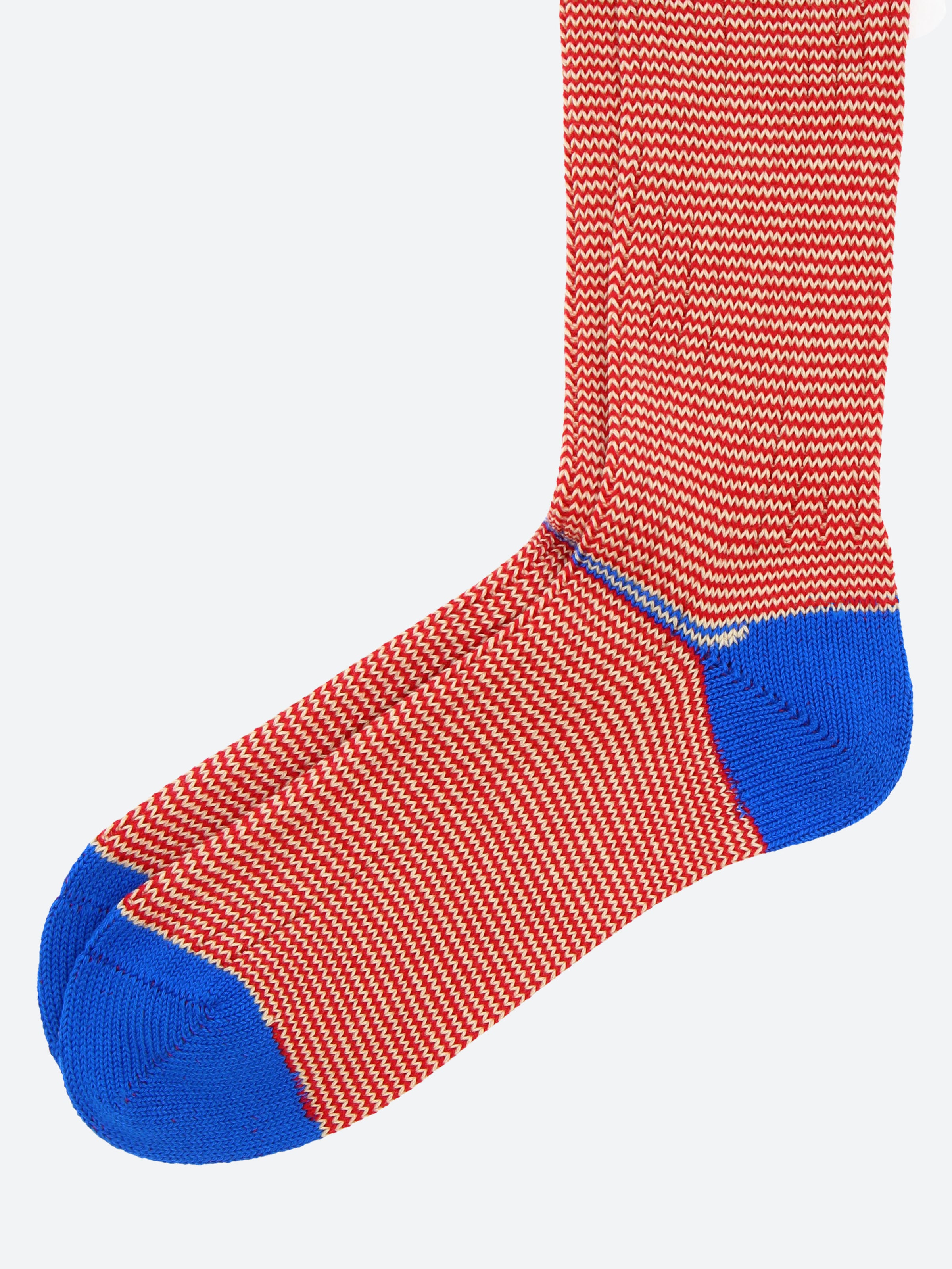 Pinstripe Rib Socks