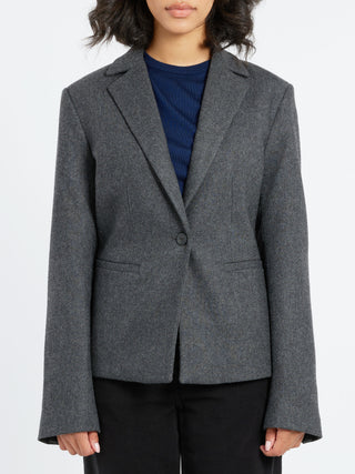 Pomandère Wool-Blend Flannel Jacket