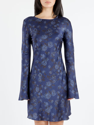 GANNI Printed Mini Dress