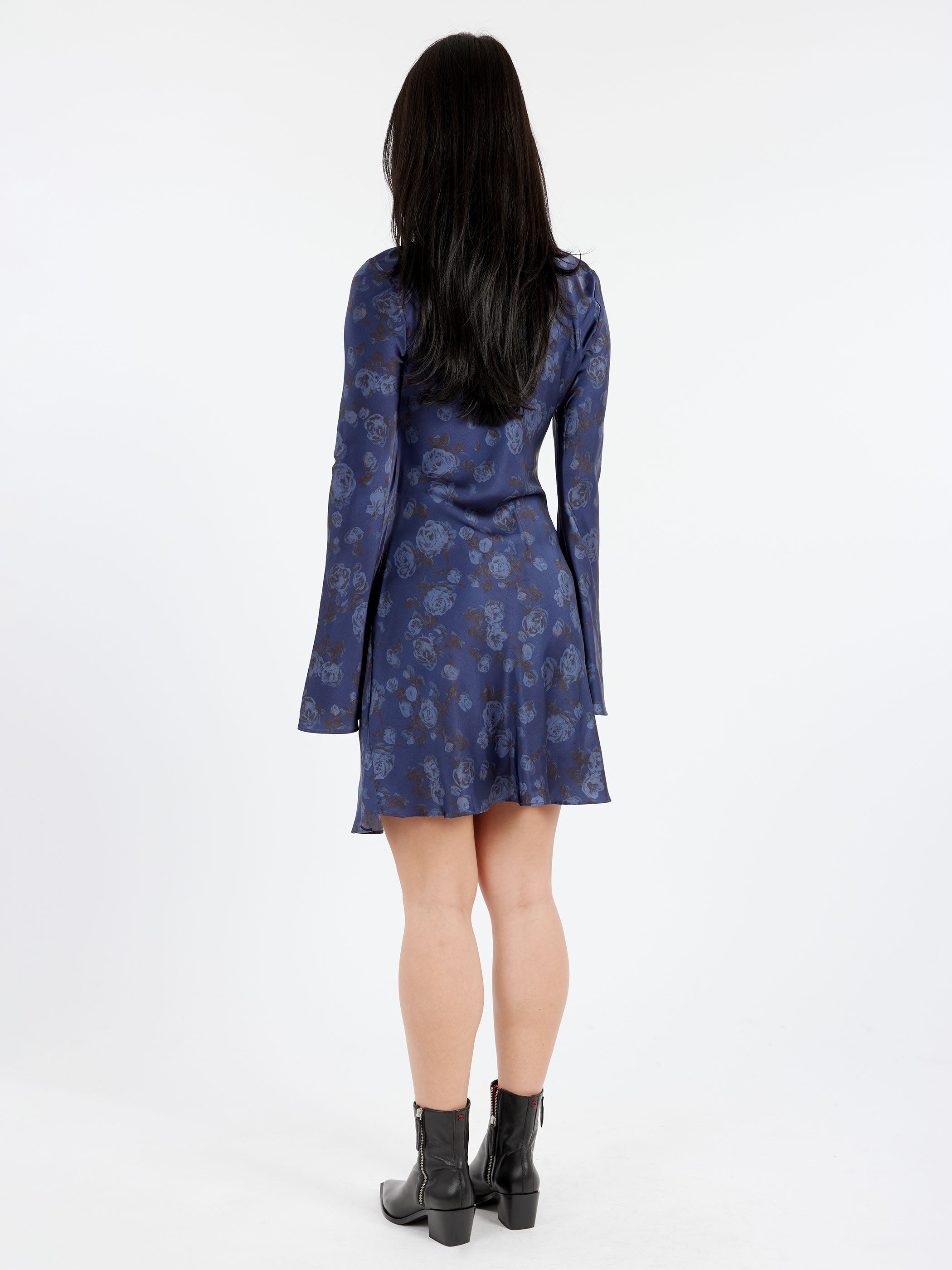 Printed Mini Dress