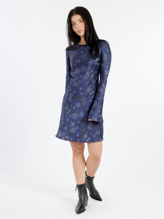 GANNI Printed Mini Dress