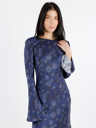 GANNI Printed Mini Dress