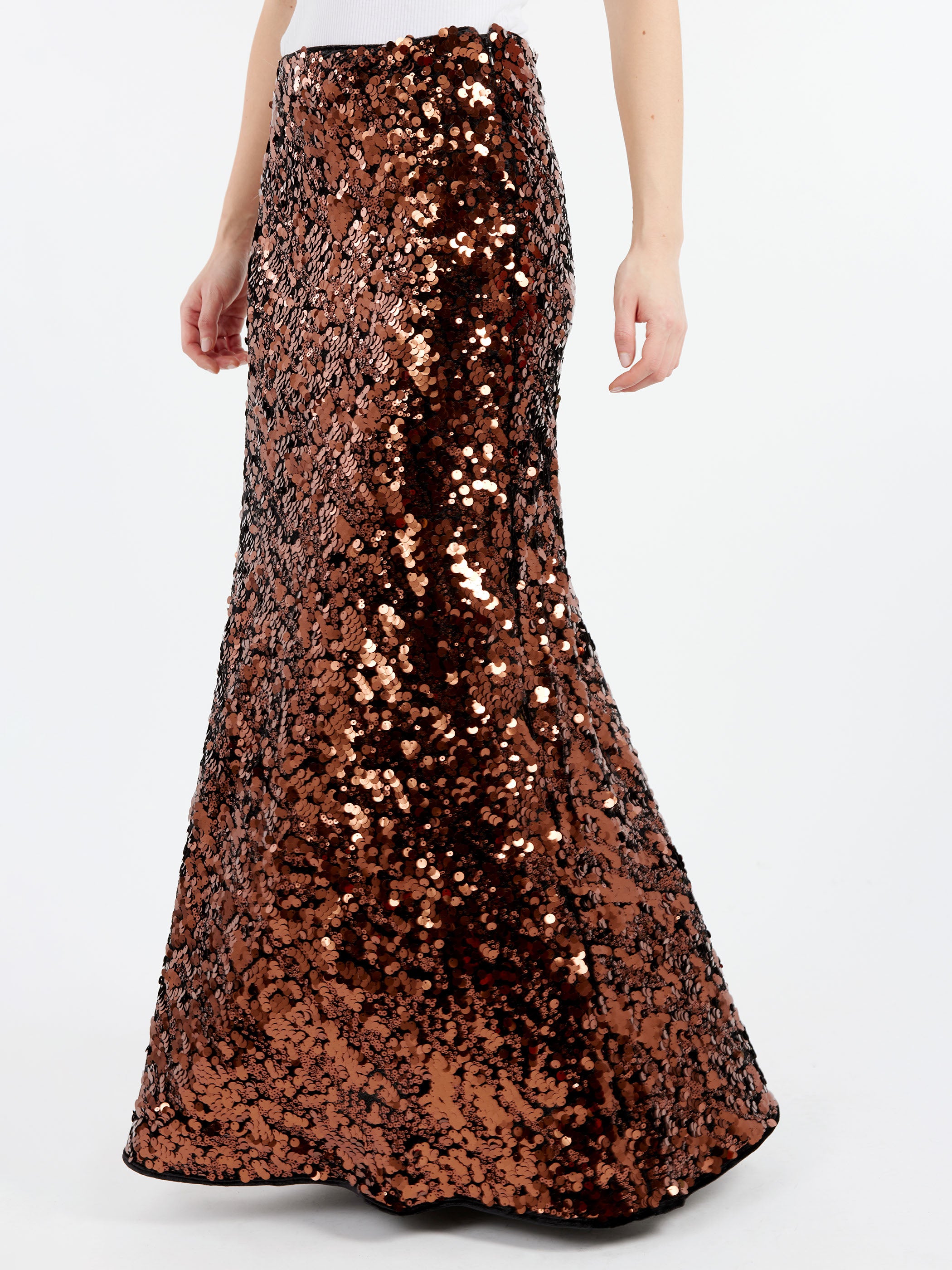 Sequins Maxi Skirt