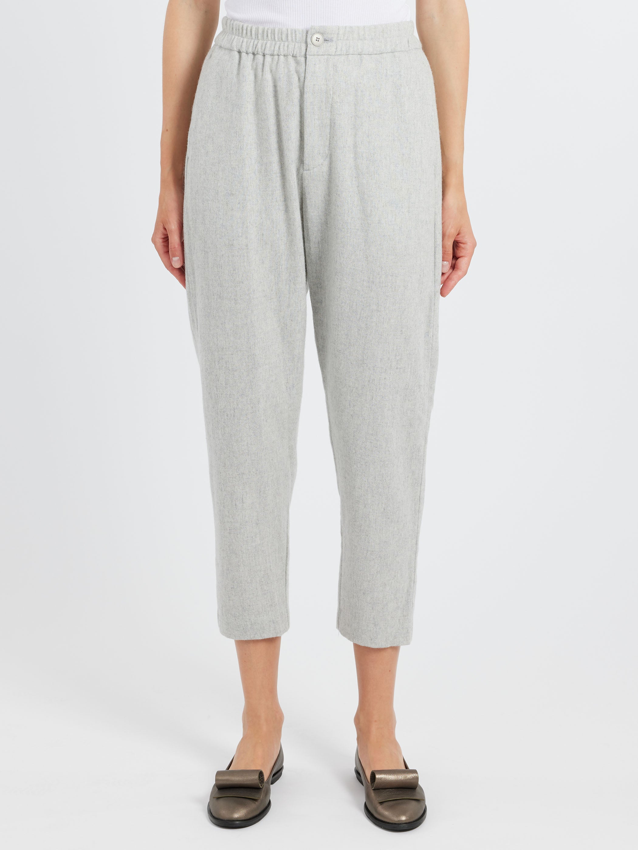 Flannel Taper Pants