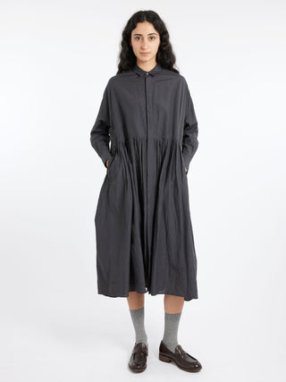 Toujours Pleated Baggy Shirt Dress