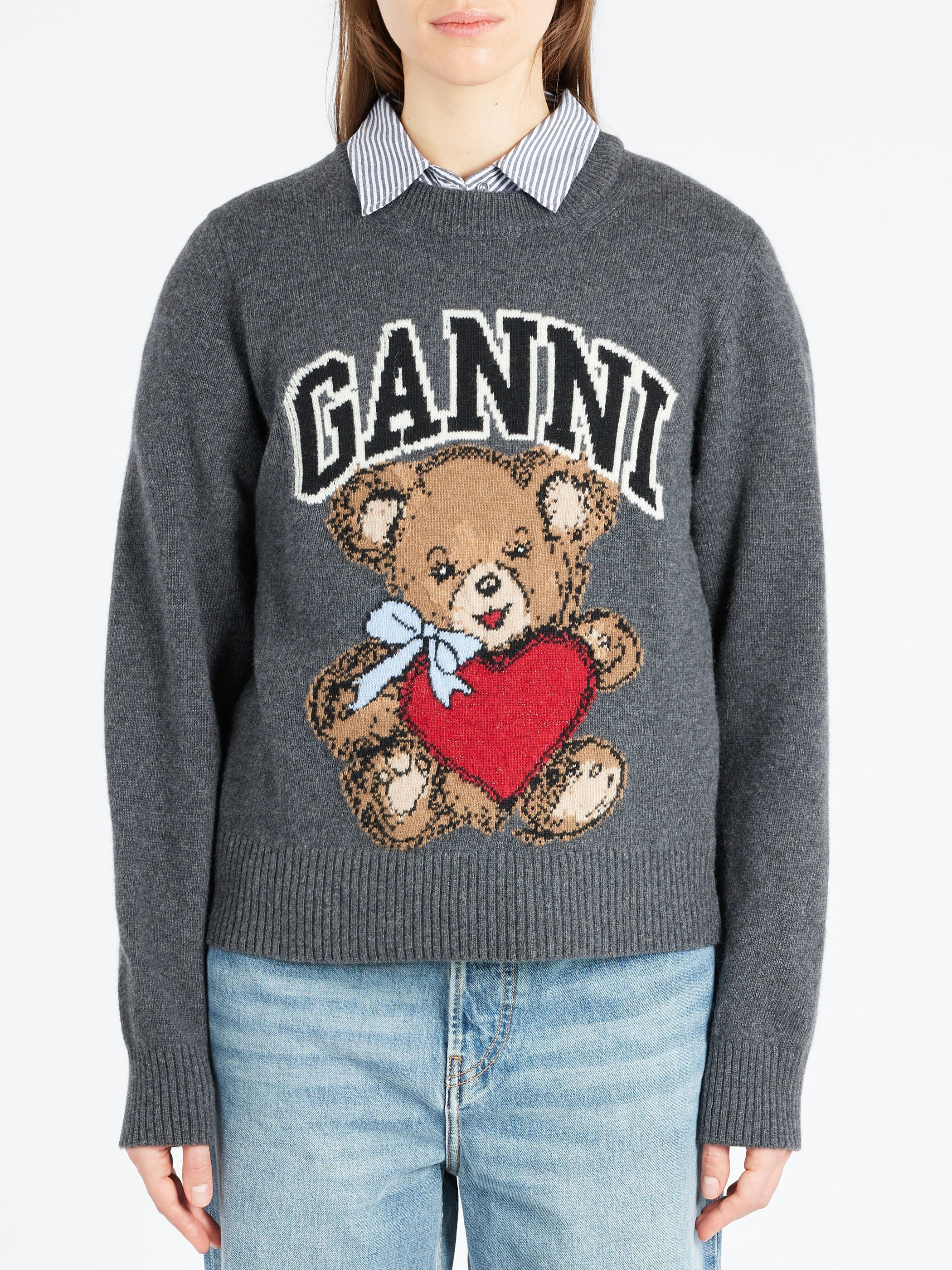 Graphic Bear Crewneck