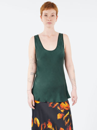 Silk Laundry Scoop Neck Tank