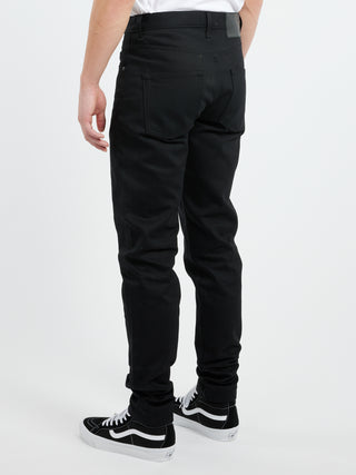Naked And Famous Solid Black Selvedge Easy Guy
