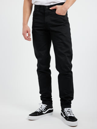 Naked And Famous Solid Black Selvedge Easy Guy