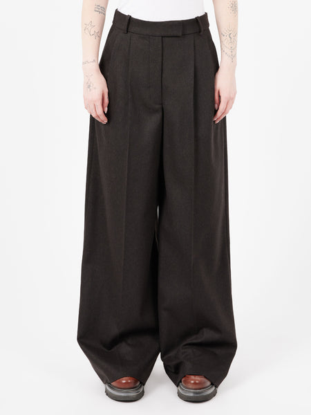 A.P.C. - Valesca Pant in Dark Brown – gravitypope