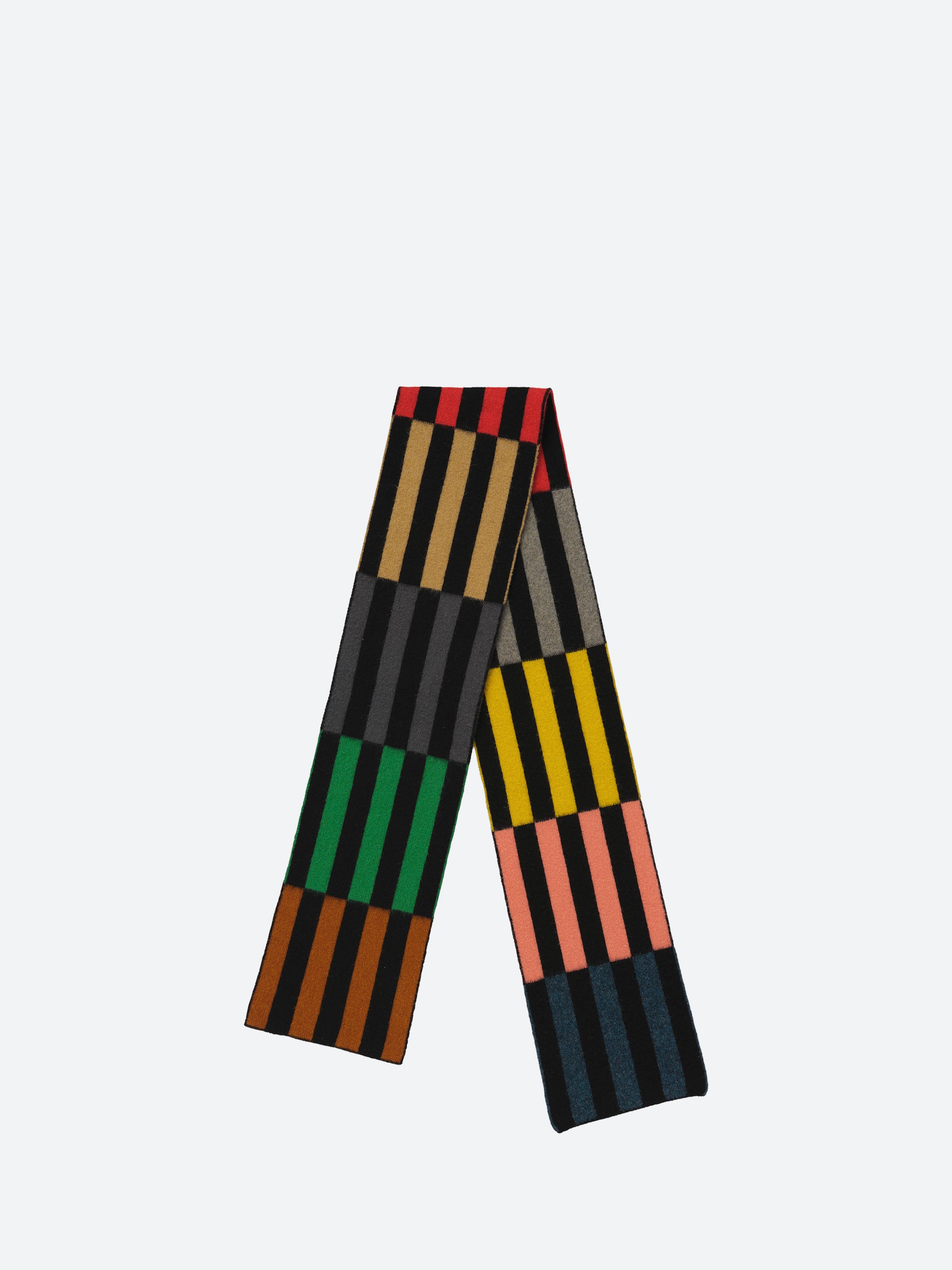 Multicolour Rectangles Scarf