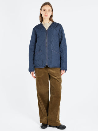 TAION Military Zip V-Neck Down Jacket