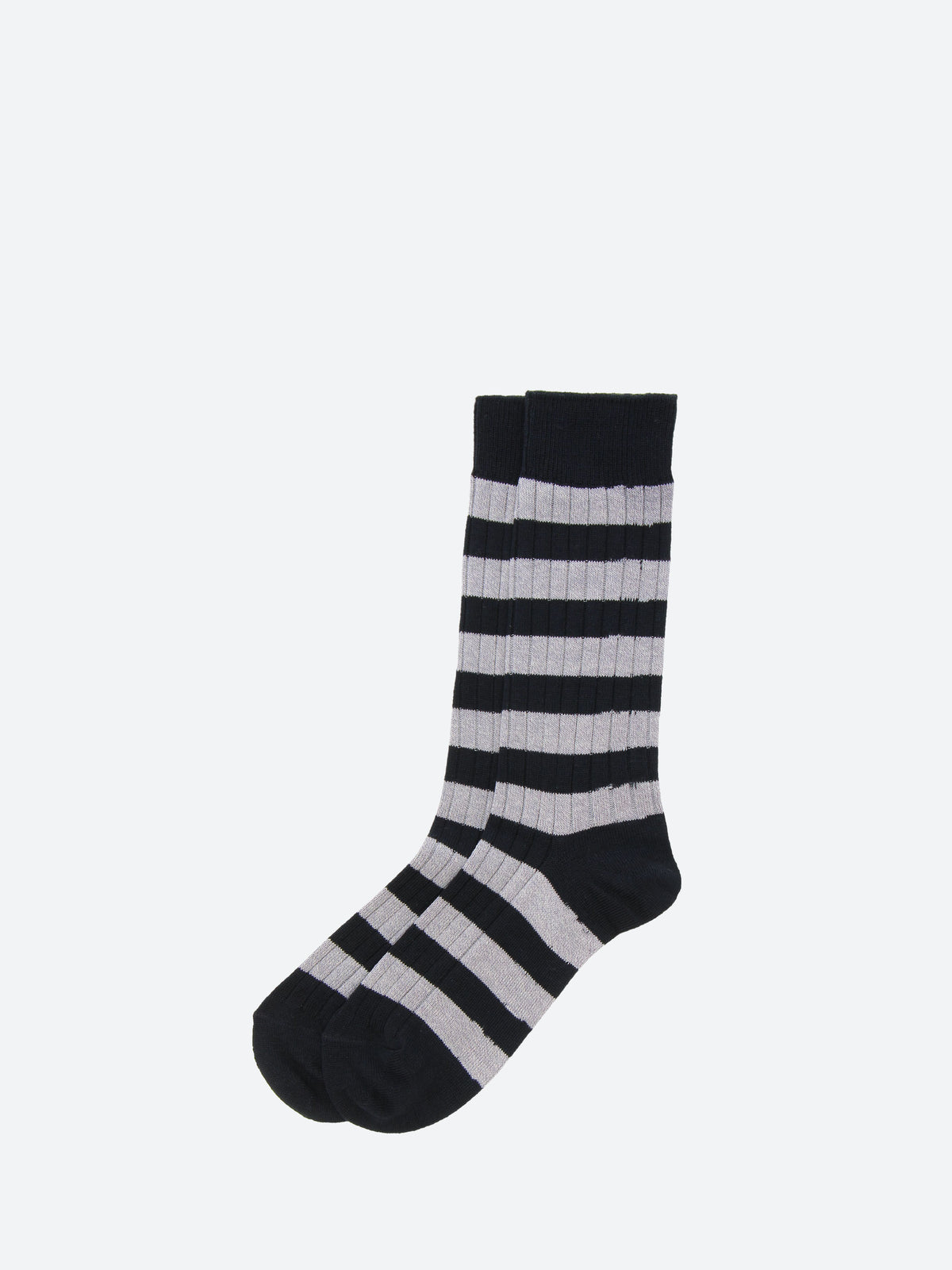 Rib Stripe Socks