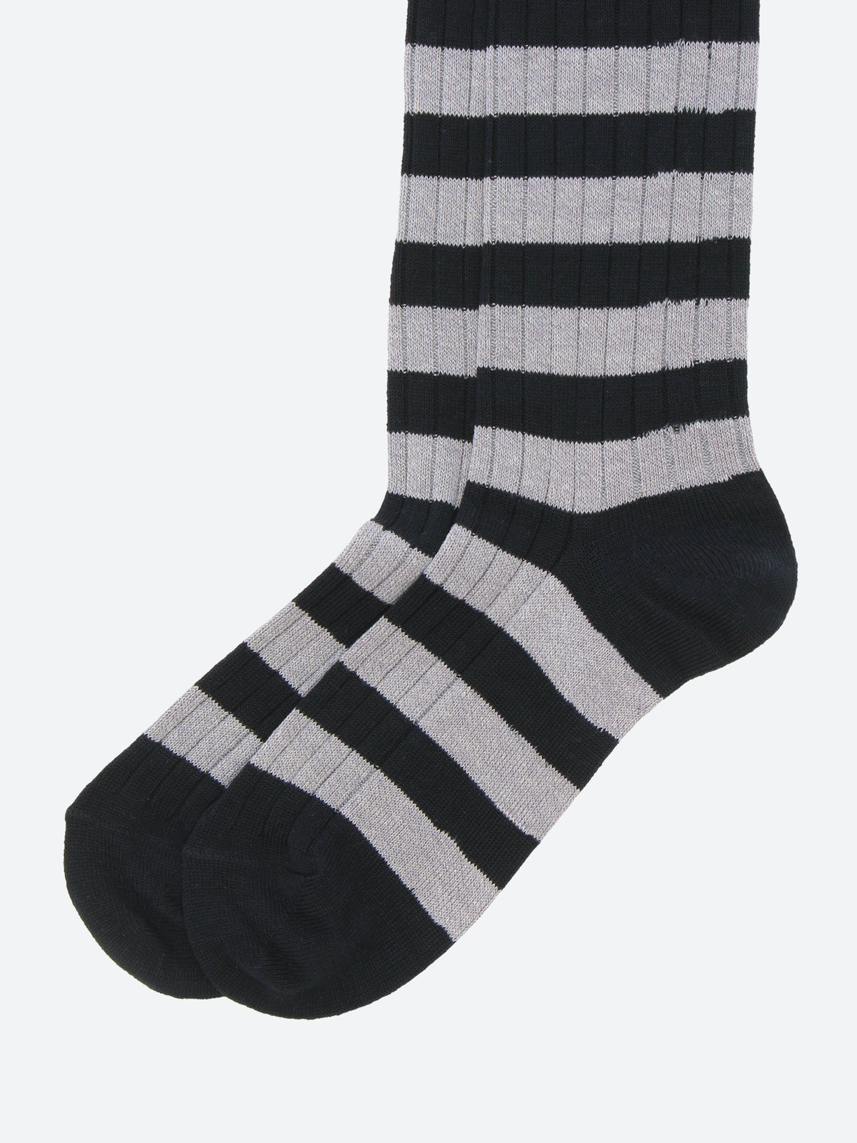 Rib Stripe Socks