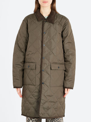 TAION Piping Long Down Coat