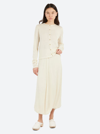 Lauren Manoogian Super Fine Crewneck Cardigan