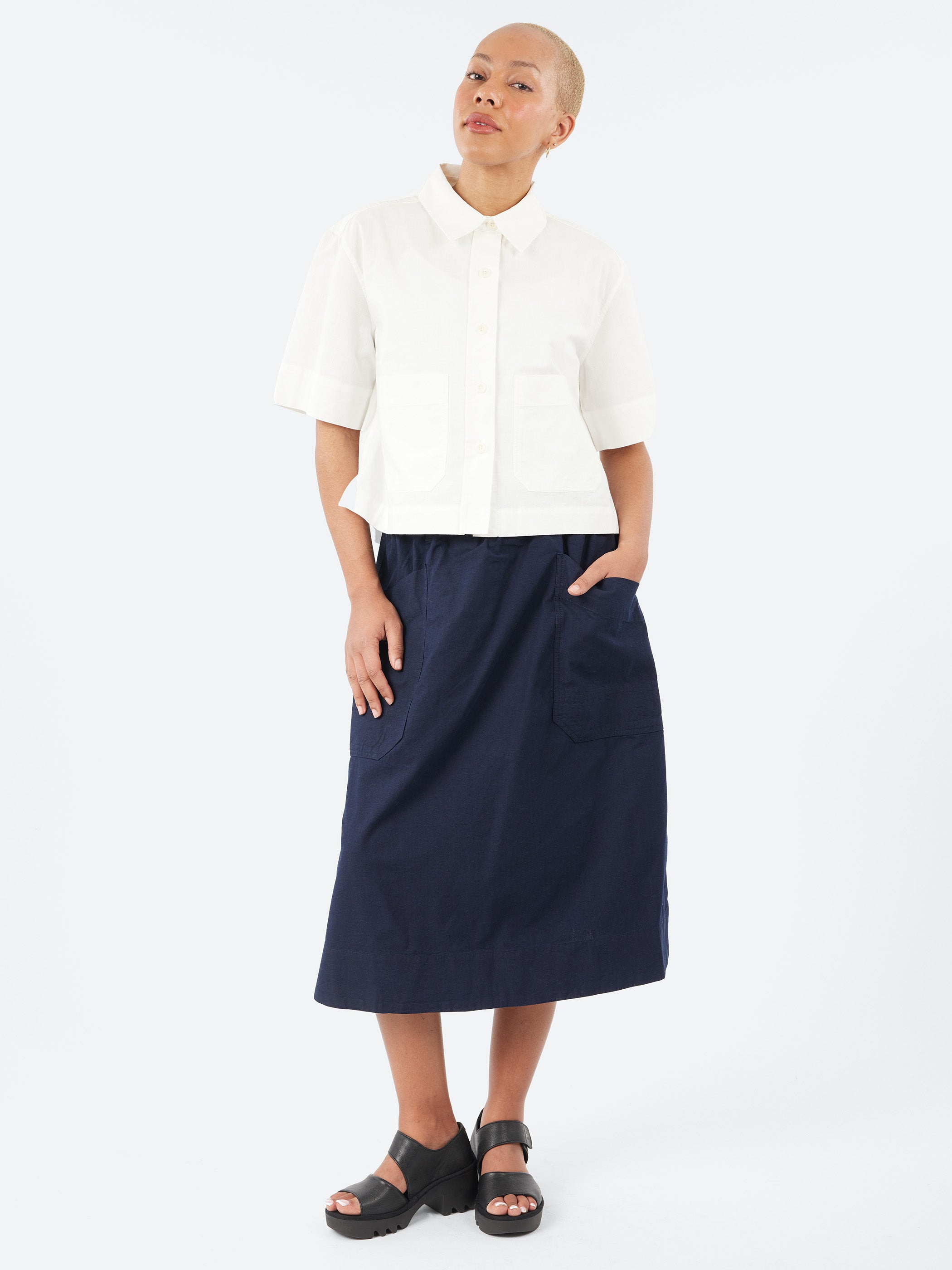 MHL Cropped Uniform Shirt