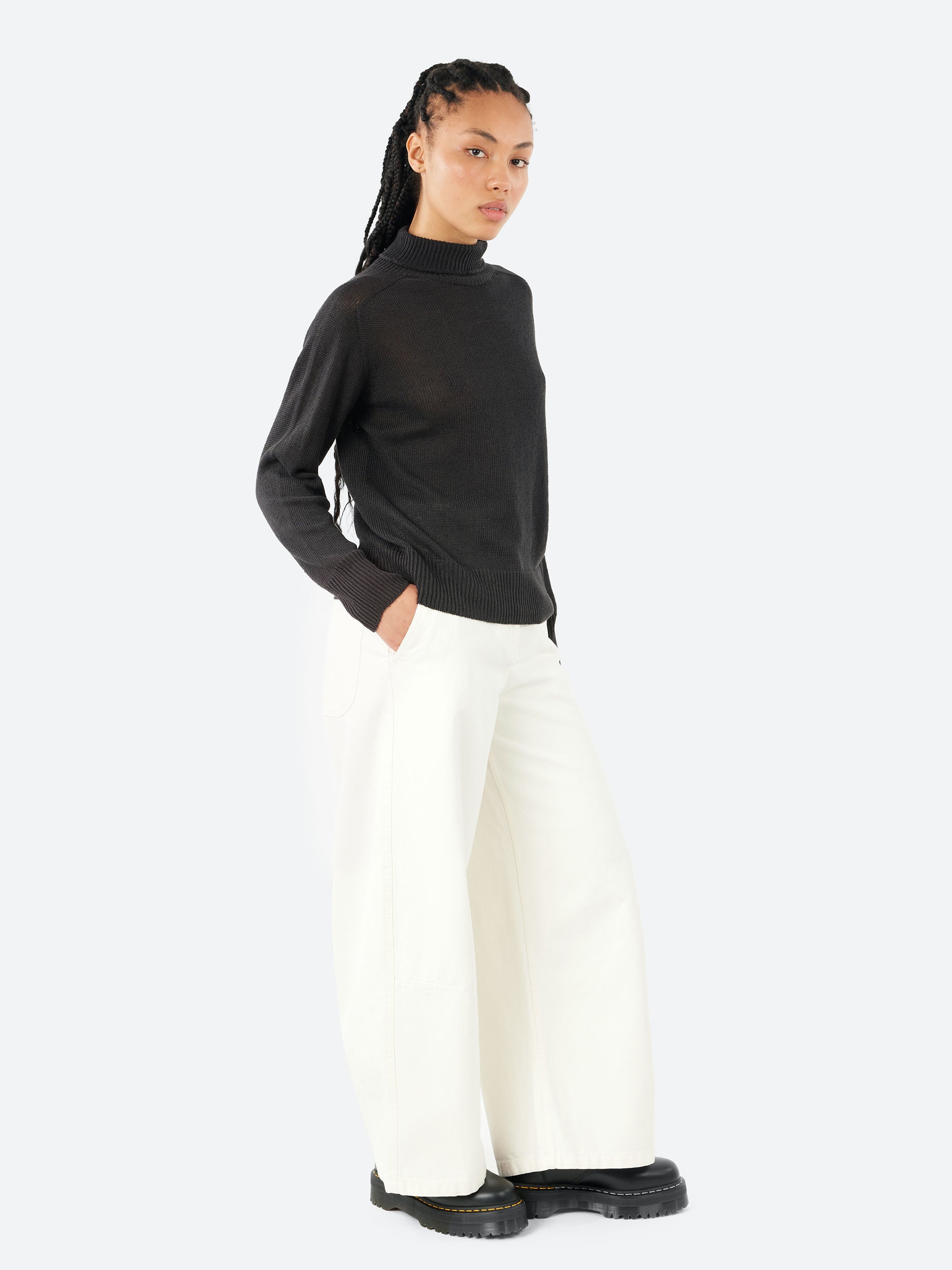Seamless Roll Neck