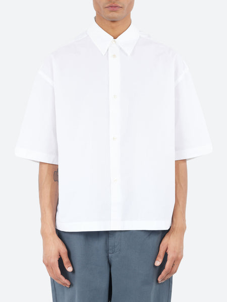 Studio Nicholson - Sanko Shirt in Optic White – gravitypope
