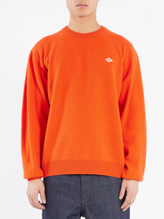 Danton Lambswool Crew Neck Knit Pullover