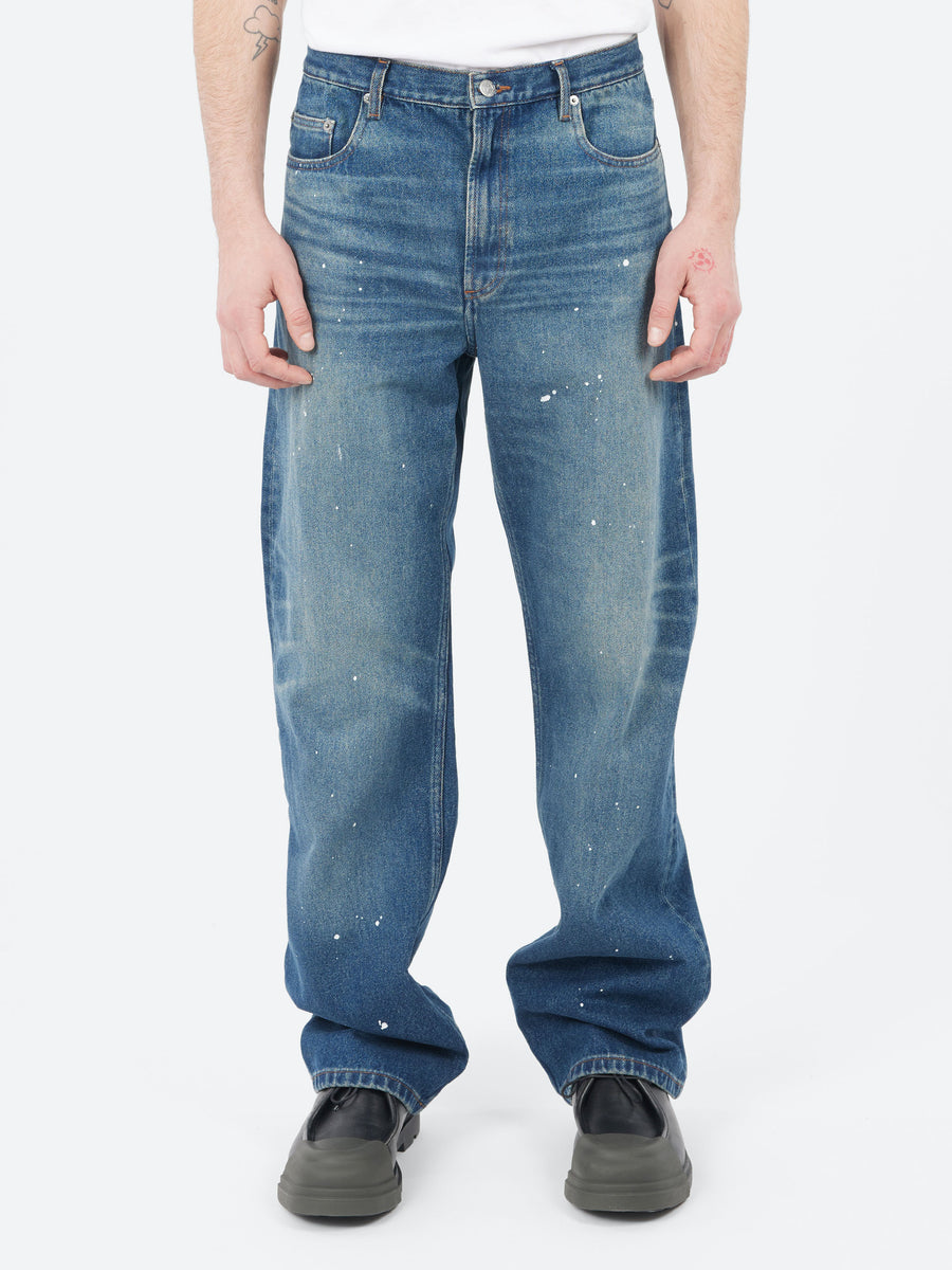 H Jan Reki A.P.C. - Relaxed H Jean in Washed Indigo – gravitypope