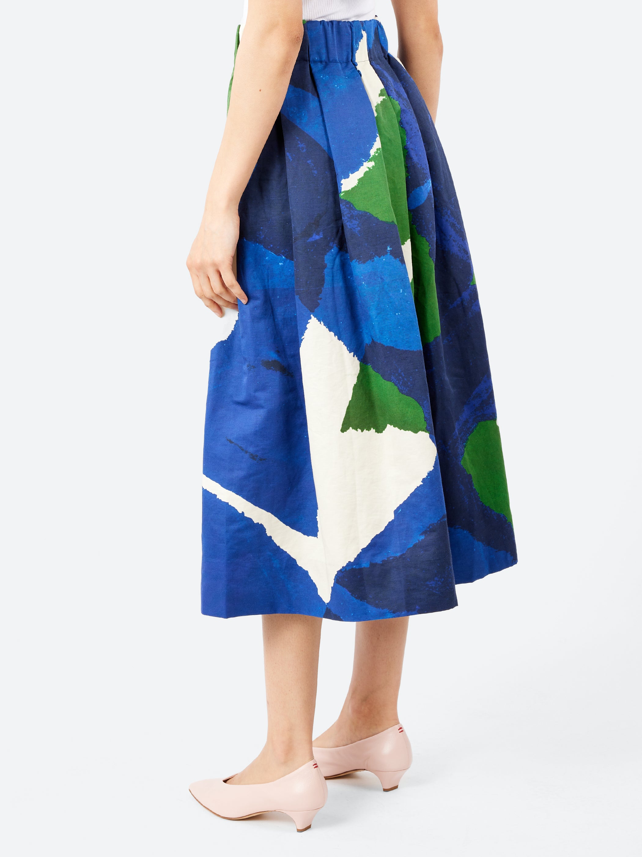 Washi Print Skirt