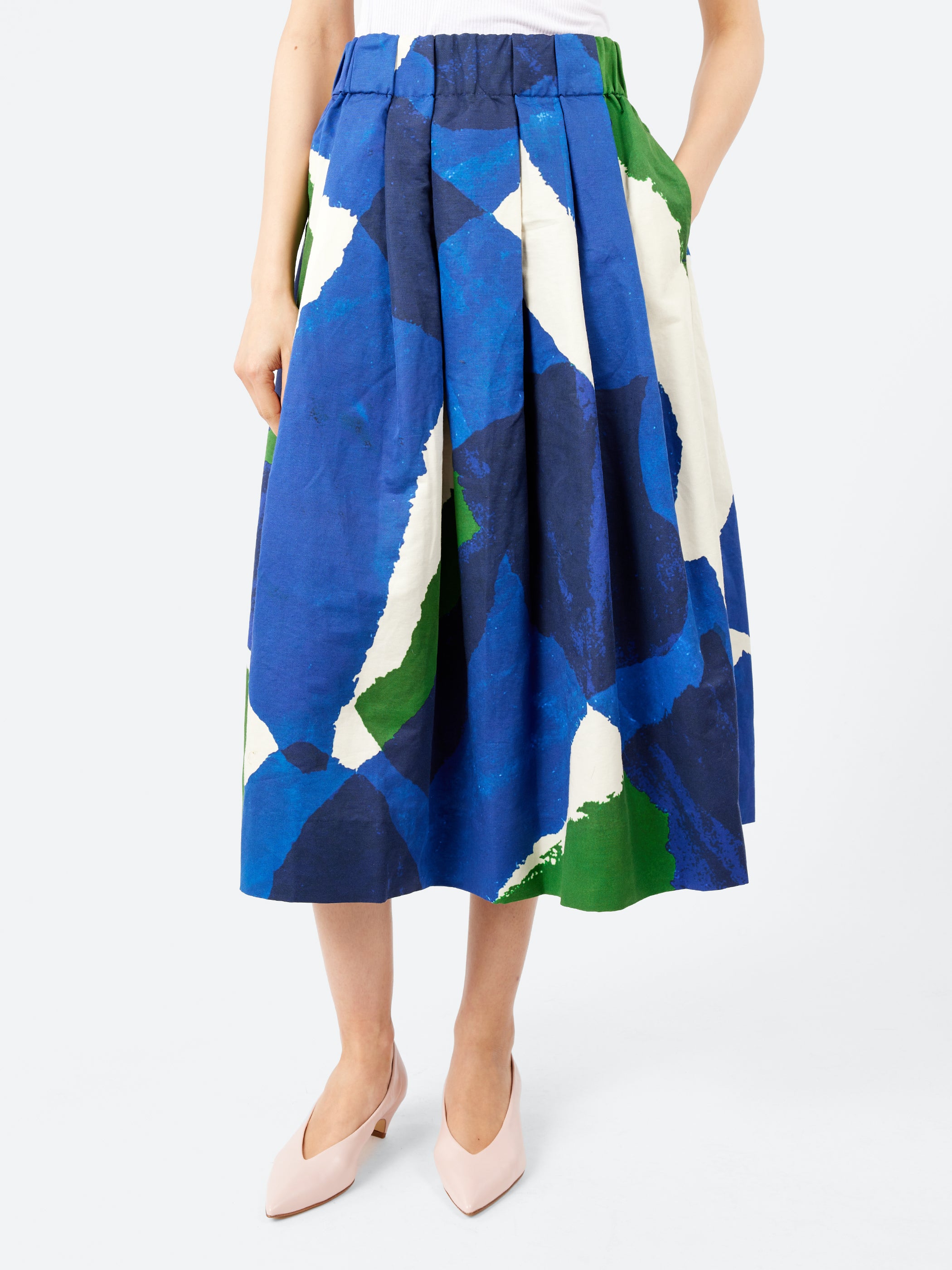Washi Print Skirt