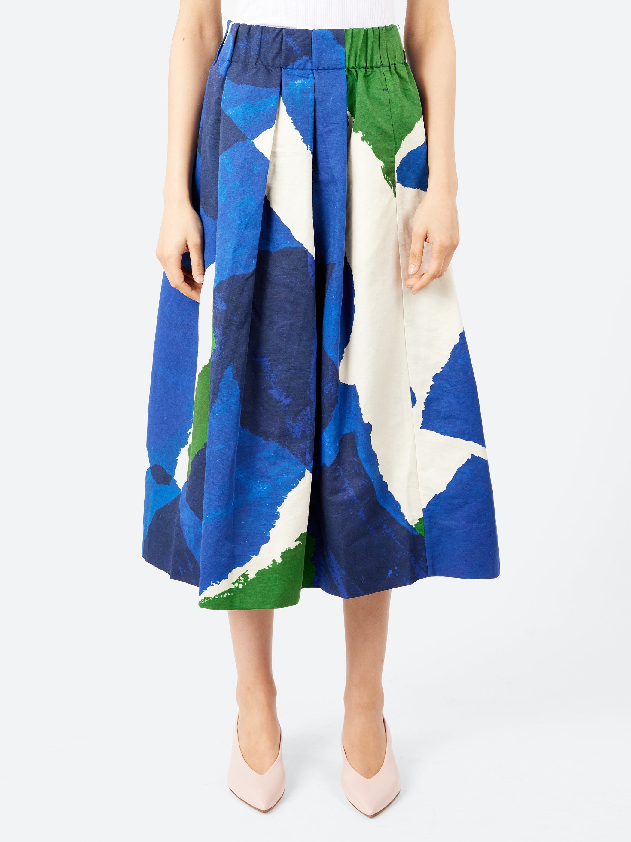 Washi Print Skirt