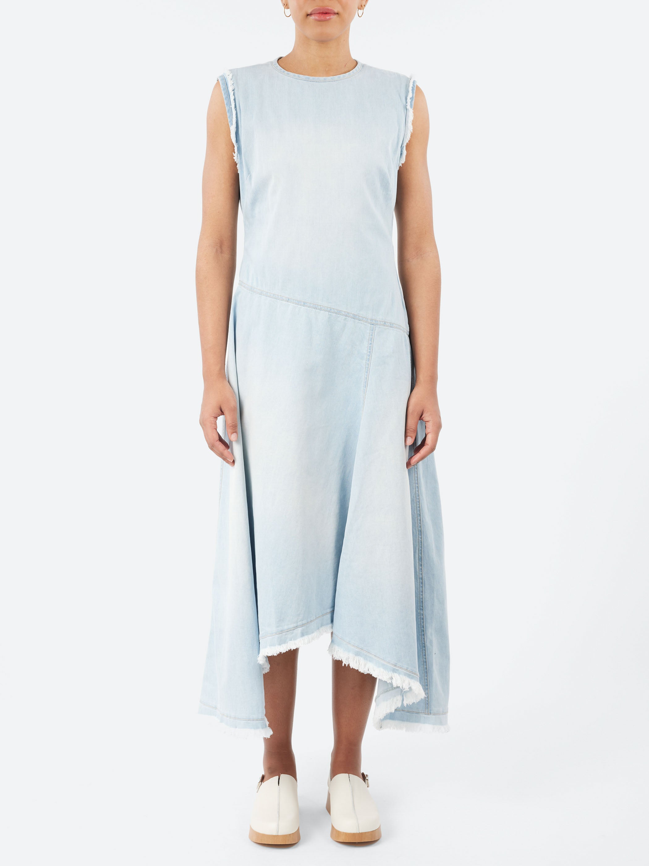 Acne Studios - Difel Denim Icelynn Sleeveless Dress in Light Blue gravitypope Acne Studios - Difel Denim Icelynn Sleeveless Dress in Light Blue gravitypope