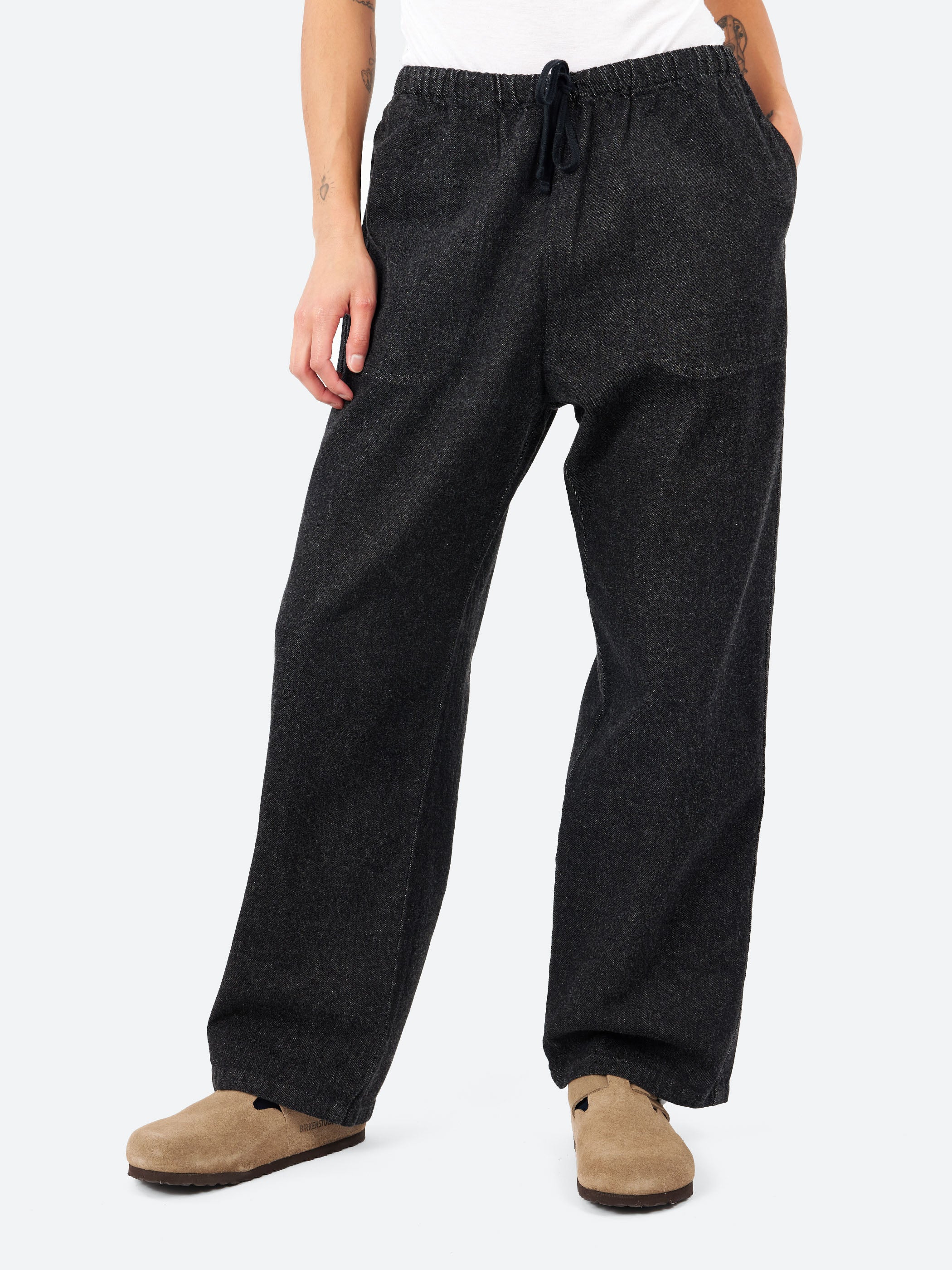 Denim Easy Pants