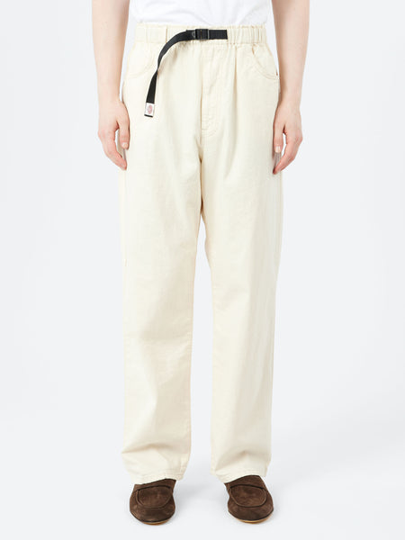 パンツ BANANATIME EASY PANT WINDFALL ECRU パンツ BANANATIME EASY PANT WINDFALL ECRU TROUSERS – BANANATIME
