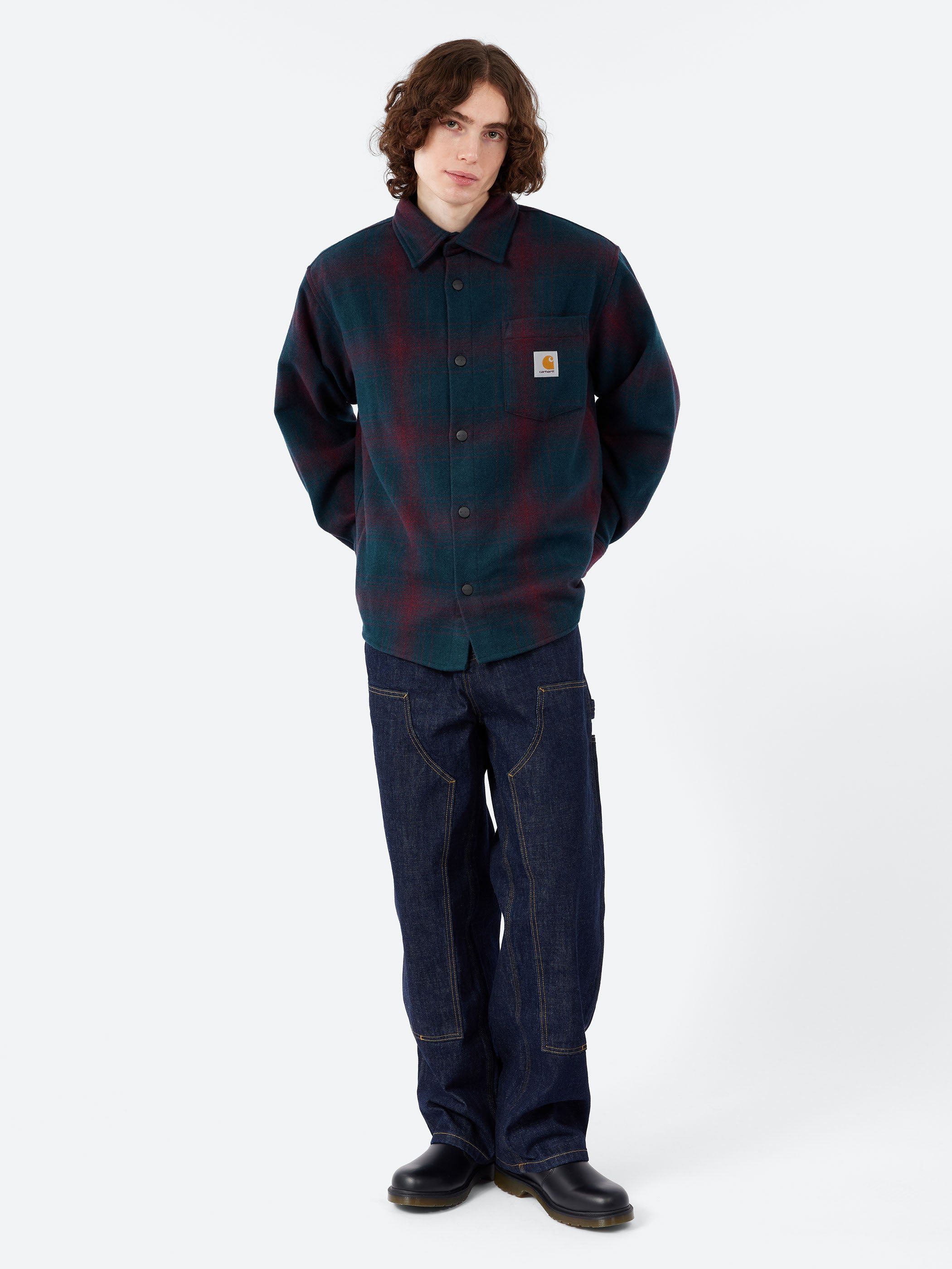 Carhartt WIP - OG Double Knee Pant in Blue (Rinsed) – gravitypope