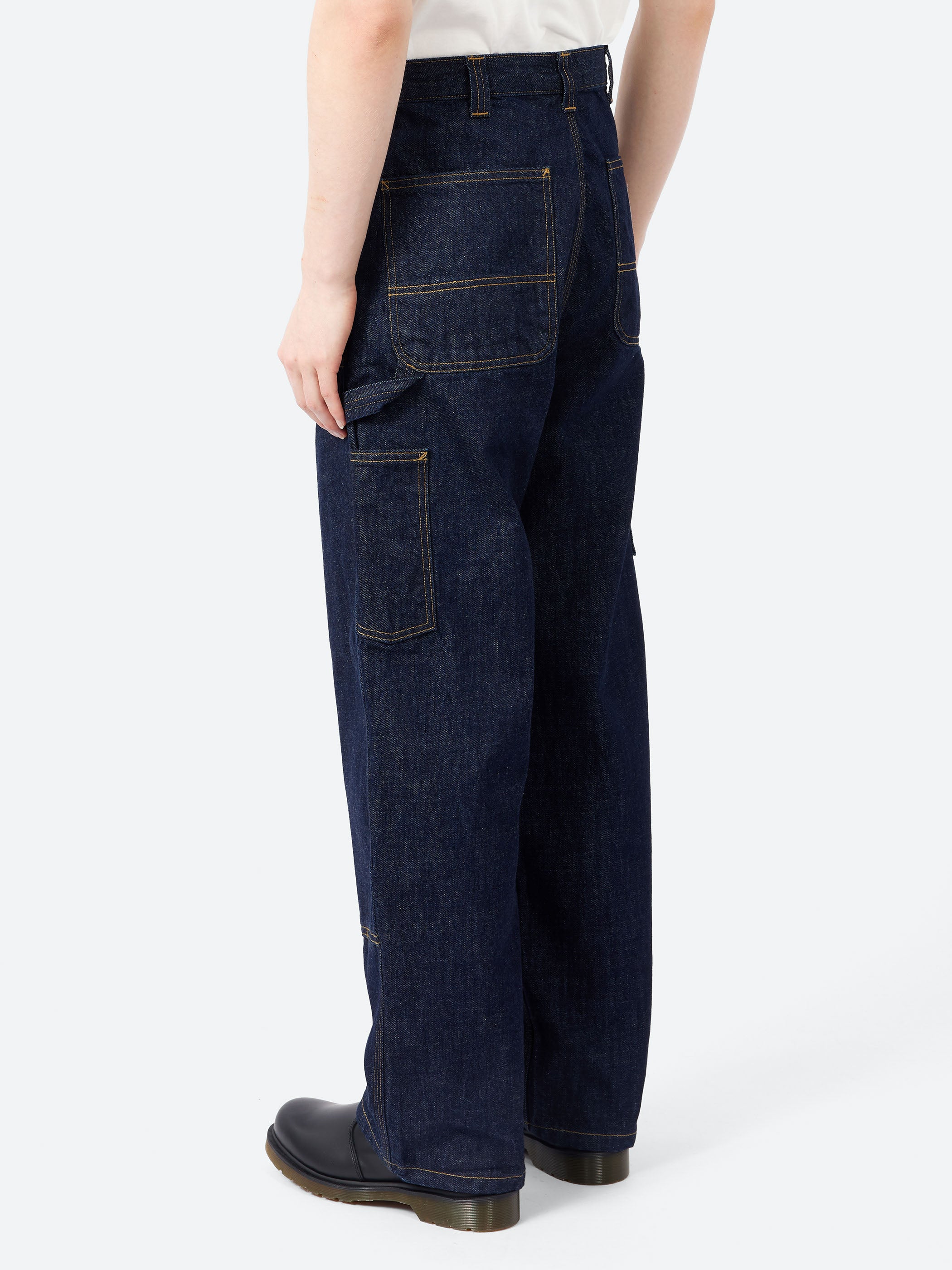 Carhartt WIP - OG Double Knee Pant in Blue (Rinsed) – gravitypope