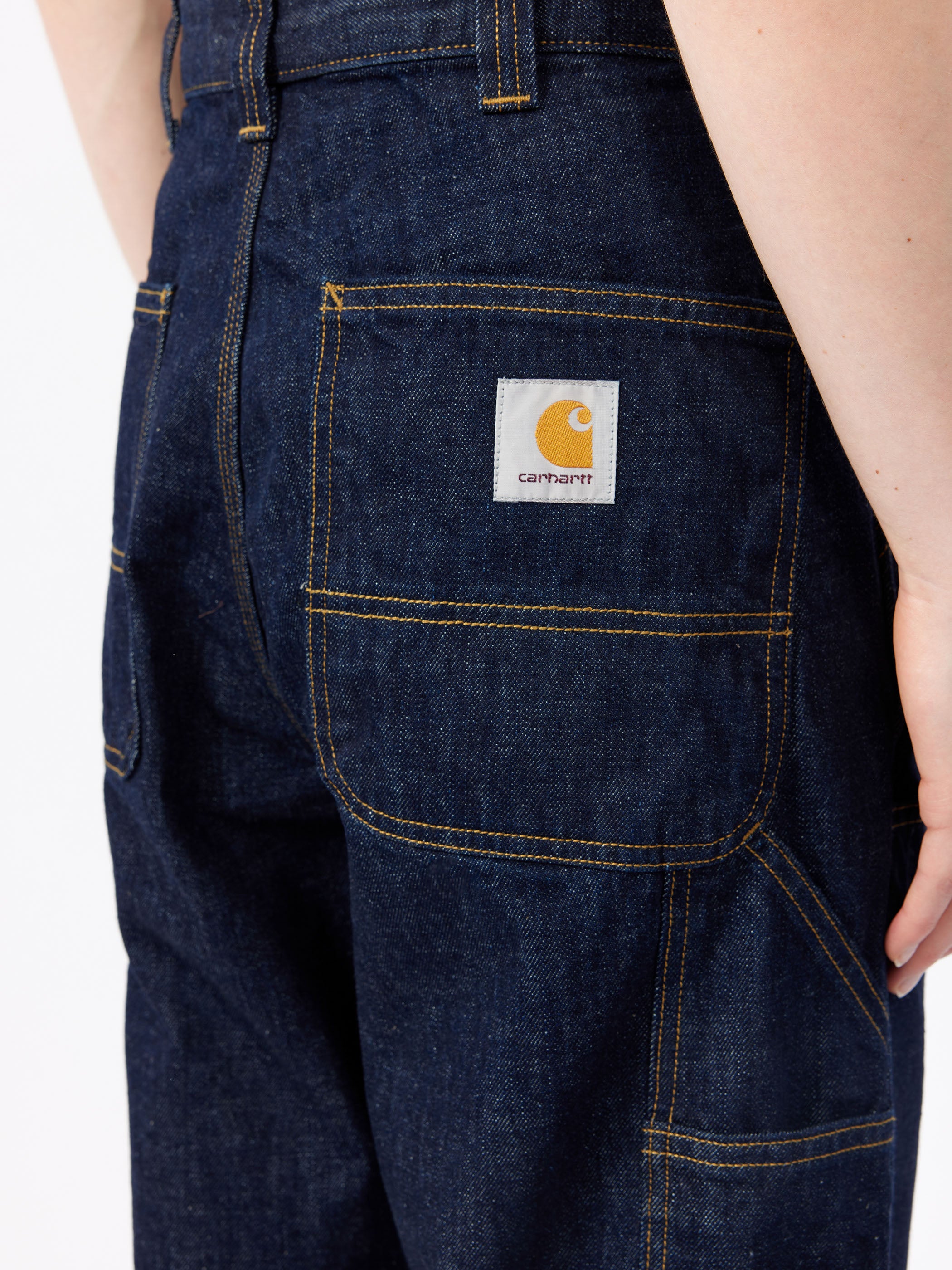 Carhartt WIP - OG Double Knee Pant in Blue (Rinsed) – gravitypope
